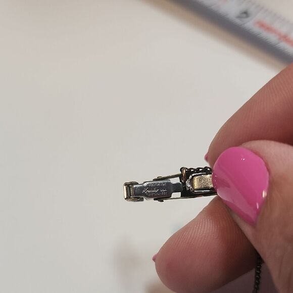 Vintage Gruen 10K Gold Filled Watch 1940s Safety Chain Veri Thin - Picture 8 of 9